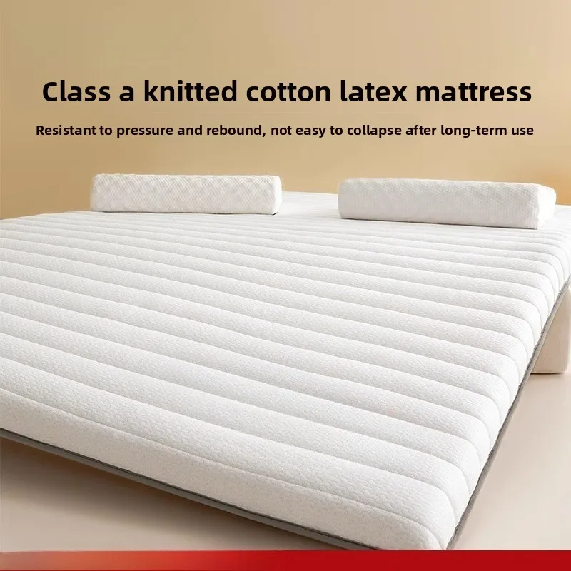 Matelas en coton à mémoire de forme en latex, chambres et dortoirs à double usage, matelas en éponge Tatami