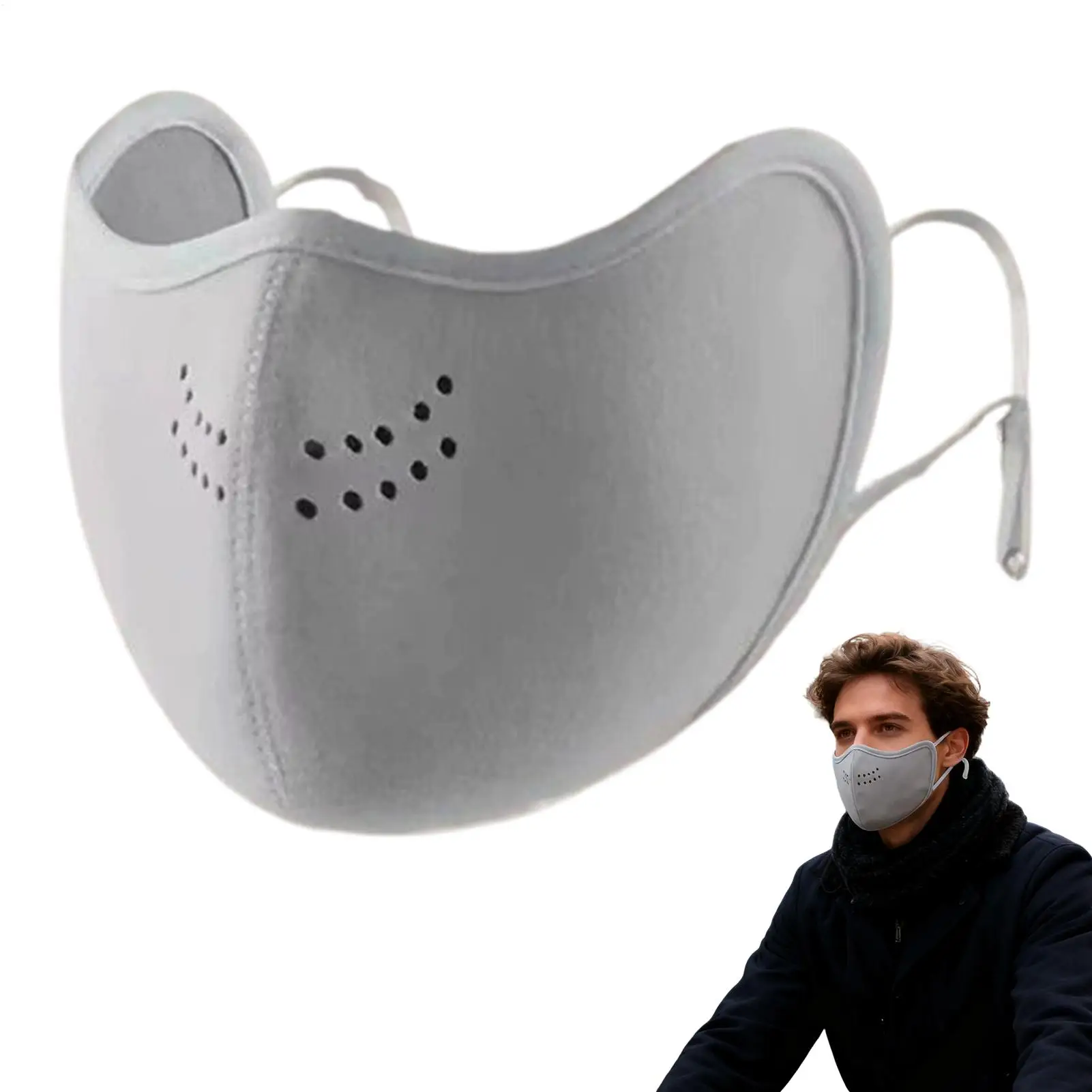 

Ski Face Cover Windproof Breathable Thermal Cold Weather Men Face Warmer For Men Women Outdoor Sports Motorcycle Riding Running