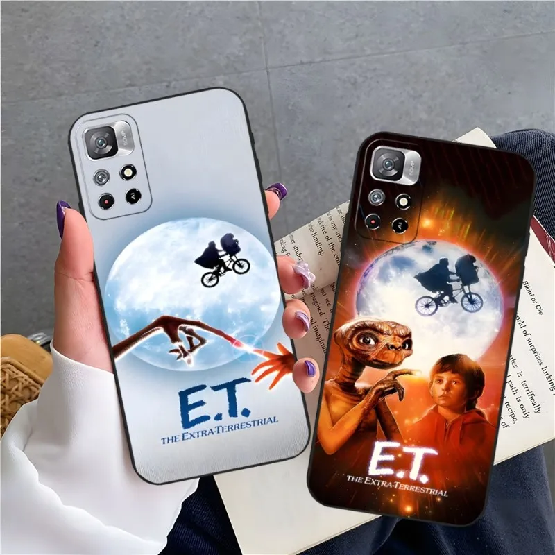 E.T. The Extra Terrestrial Phone Case For Xiaomi Redmi 9T 9A 10A 9 10 8 8A Note 9S 7 11S 12 11 10S Pro Plus Cover