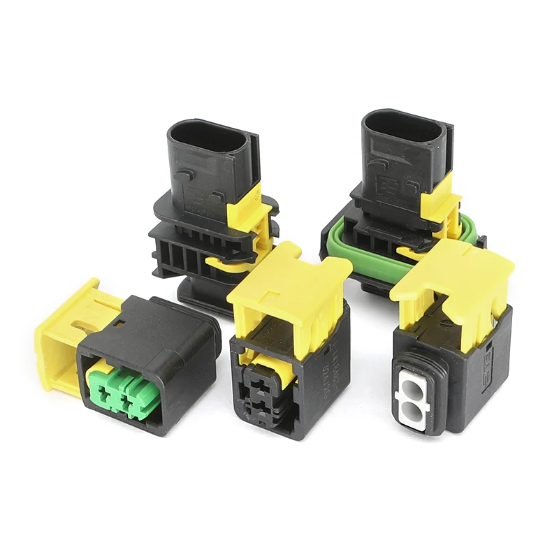 2Pin  Waterproof Automotive Connectors 1.6/2.8mm Heavy Duty Sealed Connectors Series  Additional terminal and seals 1-1418448-1