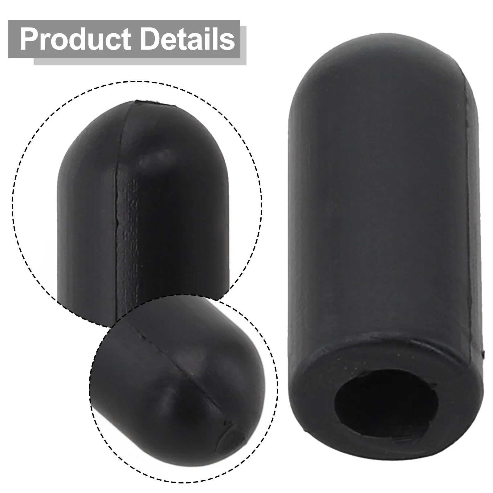 Easily Install Elegant Design Practical Brand New Sealing Cap Black Car Accessories FEA7-13-104 FEA713104 Rubber