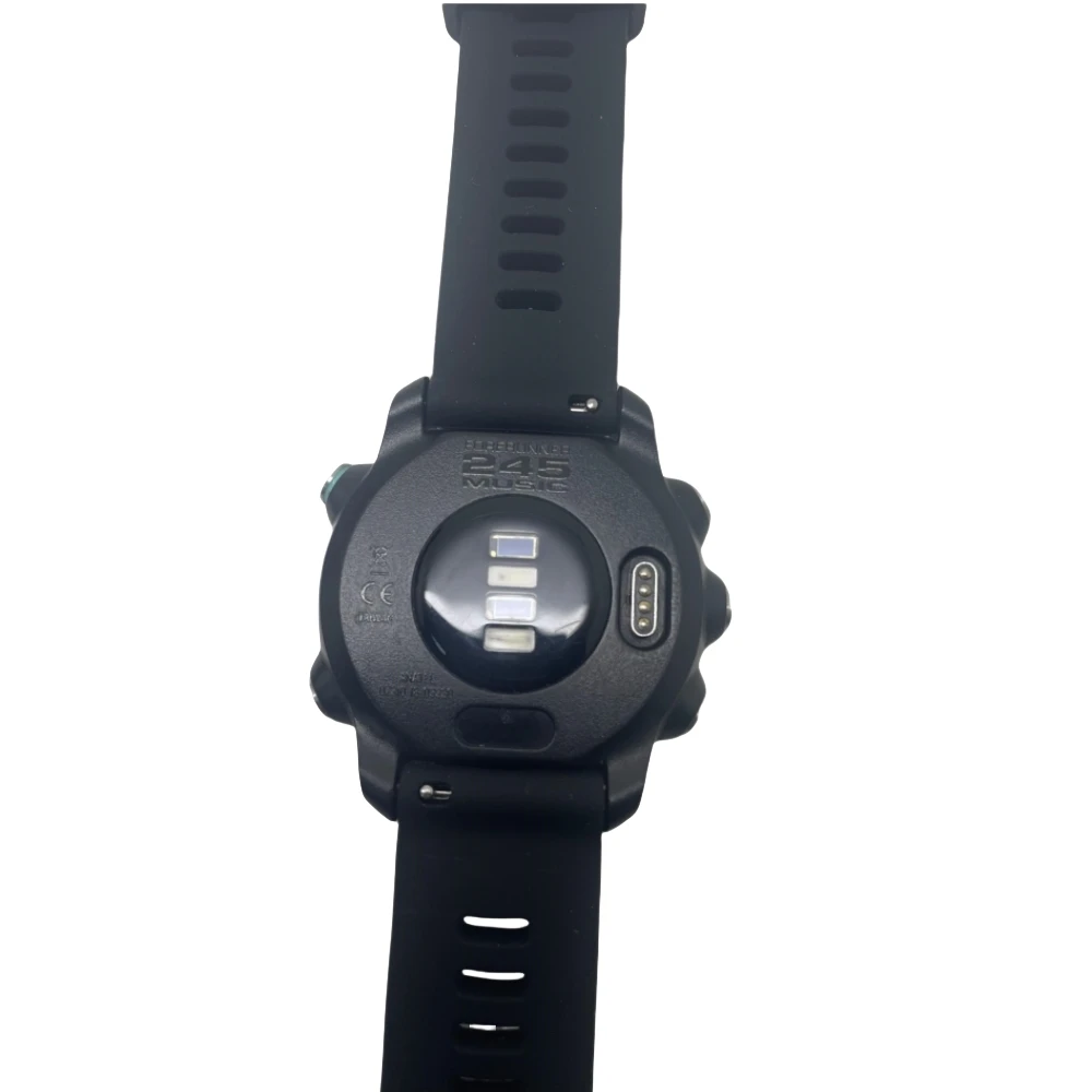 ساعة غارمين فارورونر 245 موسيقى رياضية مُجددة، الأكسجين في الدم، معدل ضربات القلب، ماراثون