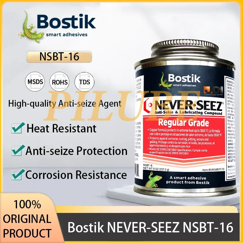 Bostik NEVER-SEEZ REGULAR GRADE NSBT-16 Anti-Seize Lubricant for Reliable Protection or Metal Surface Longevity Original Product