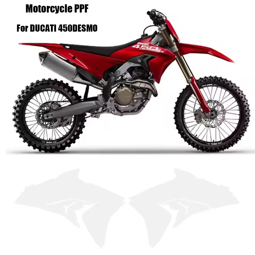 

450DESMO MX TPU Anti-Scratch UV Resistant 2025 Motorcycle PPF For DUCATI 450DESMO MX Paint Protection Film Self-Healing