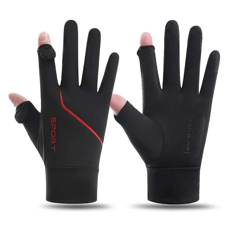

Full Finger Touch Screen Anti Slip Gloves Breathable Summer Outdoor Gloves Suitable for Driving, Cycling, and Hiking Sports