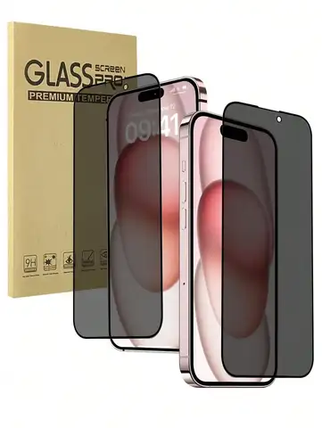 4Pcs Anti-spy Tempered Glass for IPhone 15 14 13 12 11 Pro Max Privacy Protection Full Screen Tempered Glass Protective Film