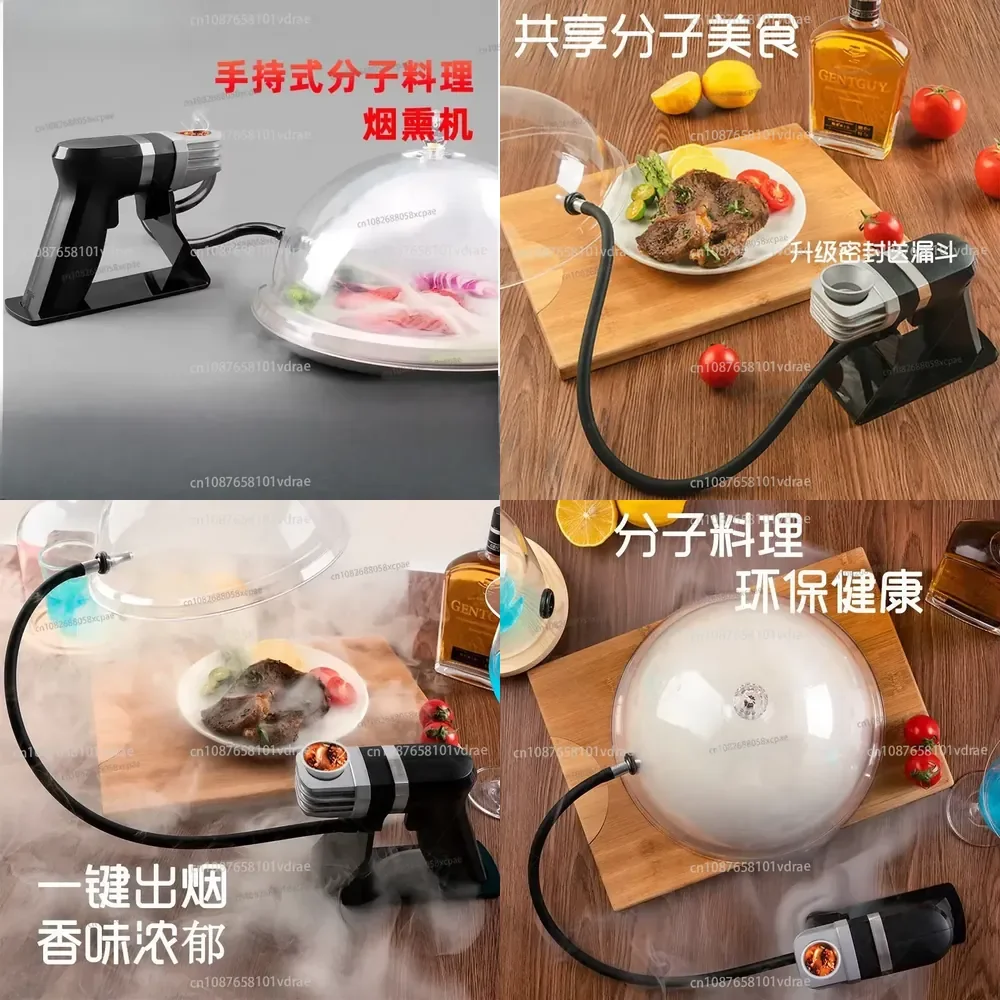 Smoker Molecular Cuisine Gourmet Bubble Smoker Kitchen Bar Cocktail Smoker Gun