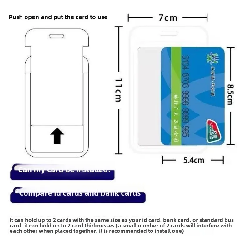 Mob Psycho 100 Dimple Slide Card Sleeve Student ID Protective Shell Bus Access Control Meal Card  Pendant Anime Holiday Gift