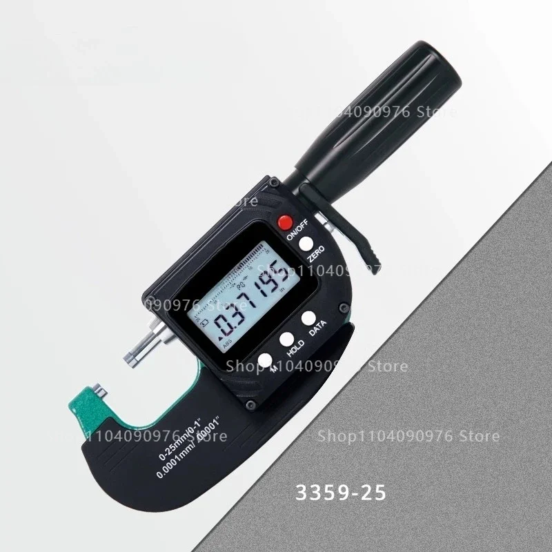 3359-25 0-25Mm Digital Magnificent High Precision Lever Micrometer Thickness Gauge Electronic Digital Outer Diameter