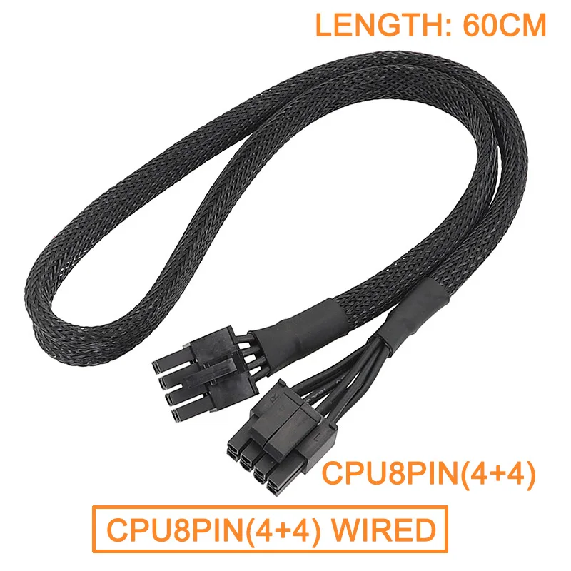 Kabel zasilający modułowy PCI-E Dual 8p(6+2) /SATA 15pin/IDE 4pin/CPU 8pin(4+4) ATX24P do Thermalright TR TG SG SERISE — zdjęcie produktu 6