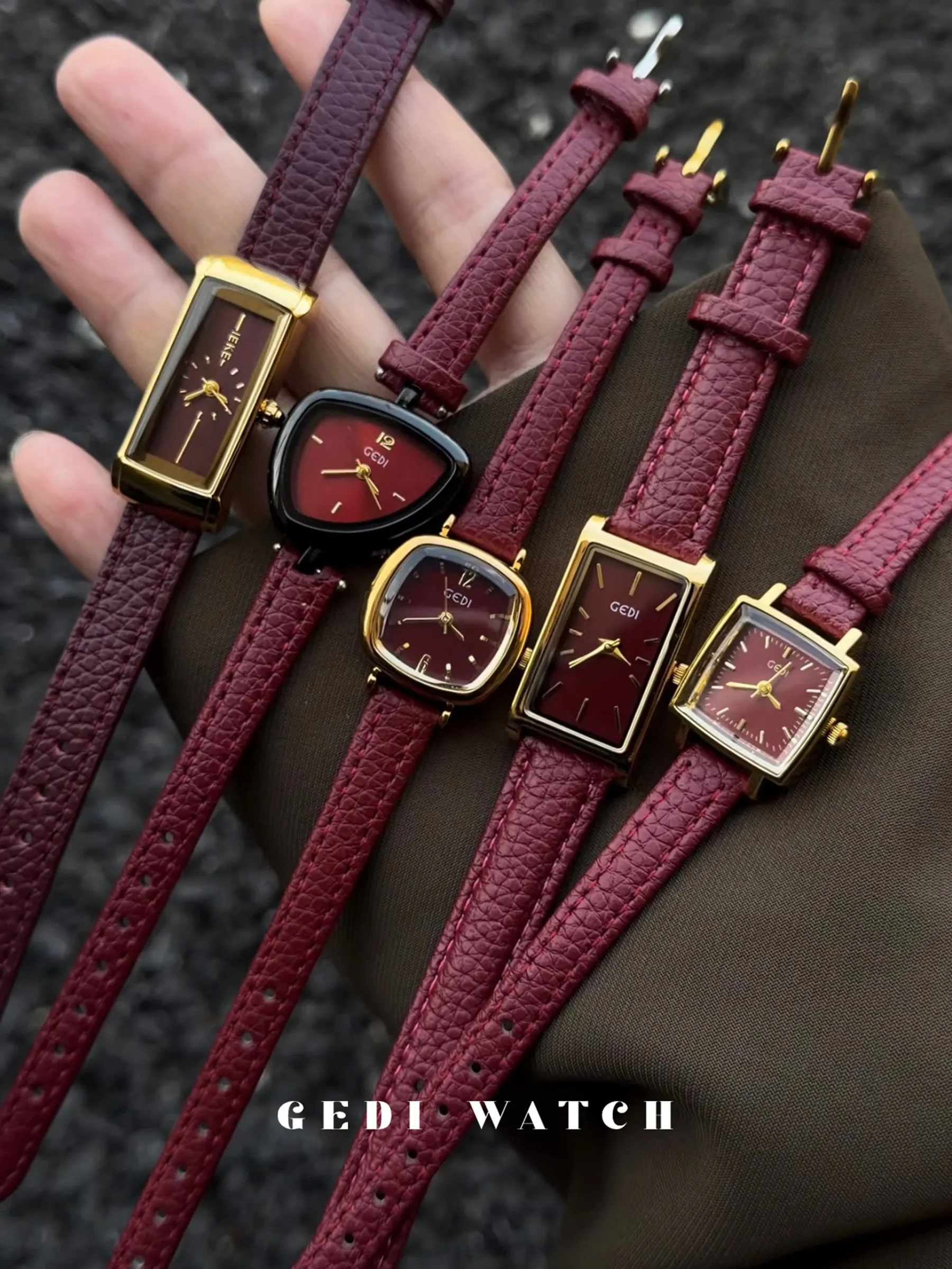 

Женские роскошные часы в винтажном стиле, универсальные и модные кварцевые наручные часы, уникальный подарок для женщин, женские украшения.