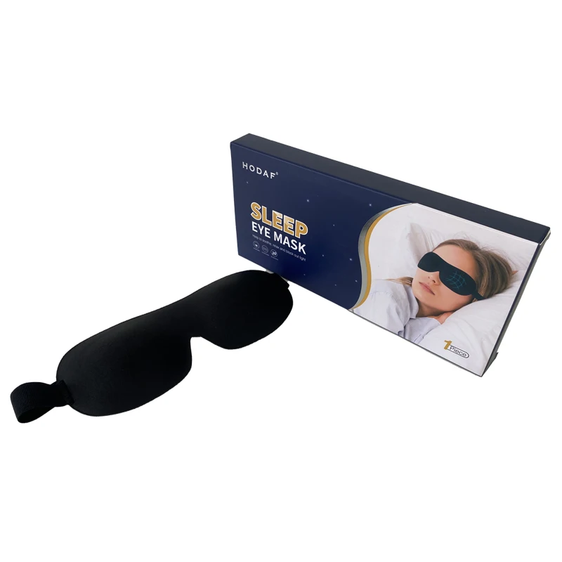 Blackout Reusable Lash Extension Eyemask Memory Foam Improved Night Sleeping 3d Sleep Eye Mask