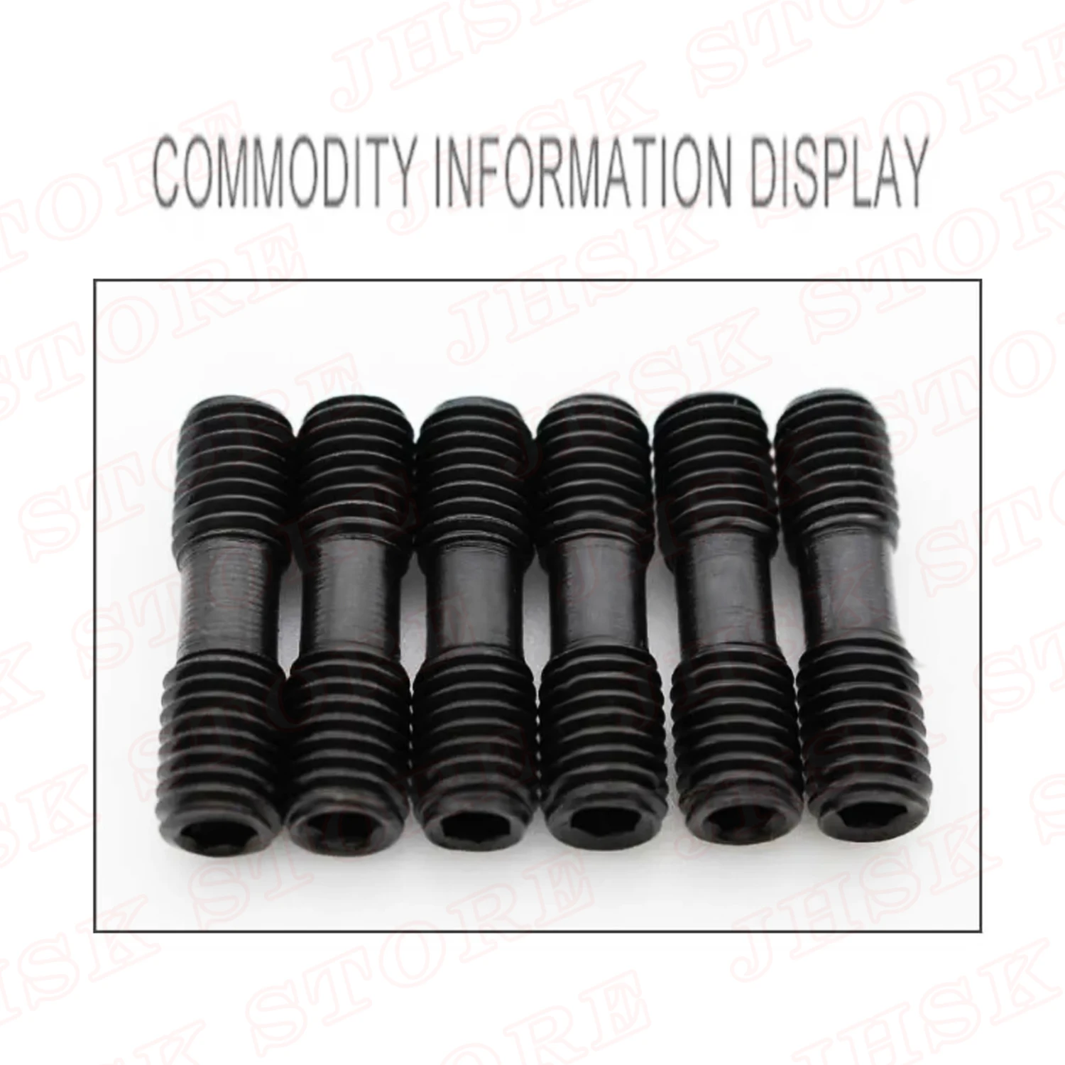 Parafuso de cabeça dupla mcs520 mcs620 mcs625 mcs830 parafuso hexágono interno para torno cnc