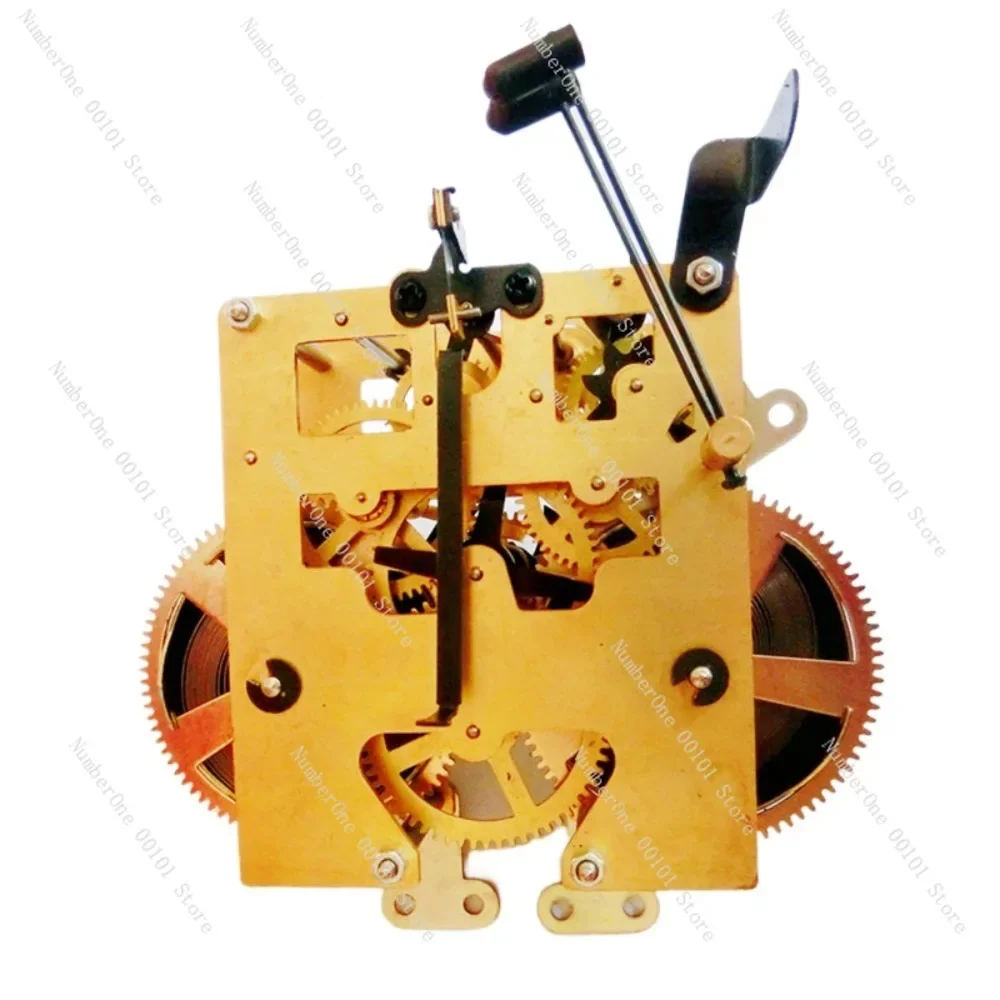 Old-Fashioned Mechanical Winding Floor Wall Table Full Copper Clock Movement Accessories 31 Days 15 Days