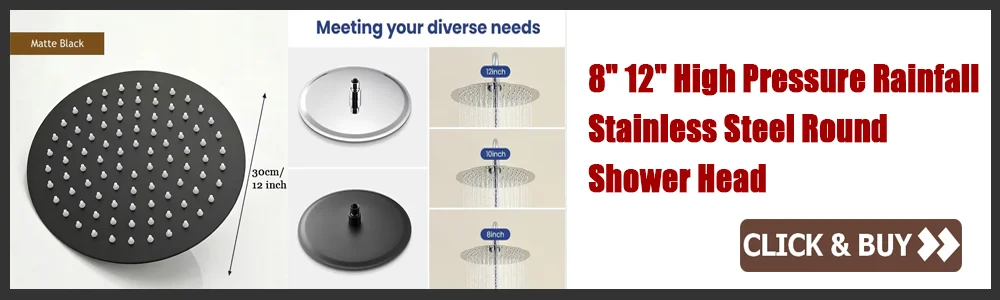 Shower Head Diagram and Dimensions