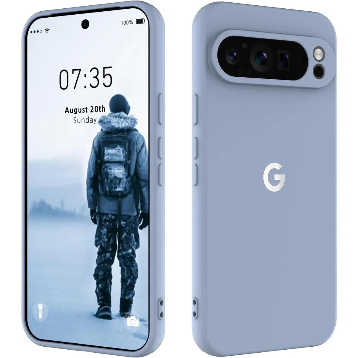 Hautfreundliche, weiche Silikon-Handyhülle mit Anti-Rutsch- und Stoßschutz für Google Pixel 10 A 9 ProXL 8 7 6 Pro, stoßfeste Rückabdeckung.