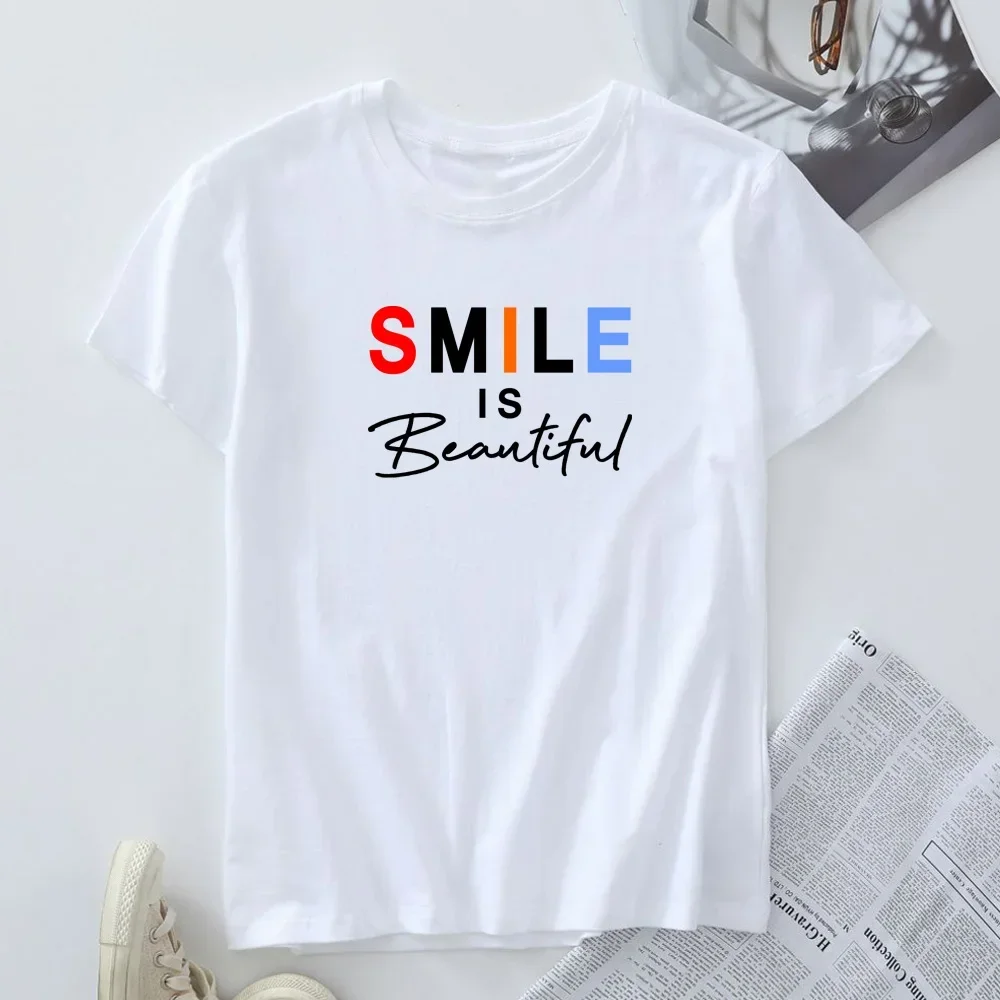 Plus Size Summer Women Tops Short Sleeve T-shirt Fashion Graphic T Shirts Female Clothing Woman Tshirt Oversized Cotton Tees