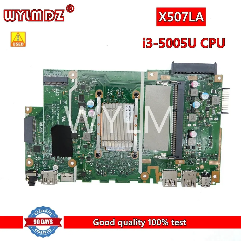 X507LA i3-5005U CPU Laptop Motherboard For Asus X507L A507LA R507LA F507LA X507LA A507L R507L F507L  Notebook Mainboard