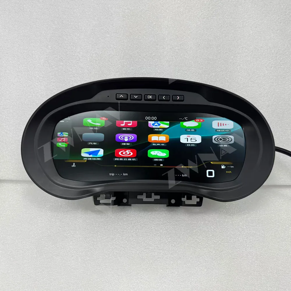 Para VW Polo 2012 2013 - 2018 LCD tablero Digital grupo de instrumentos inalámbrico Carplay HDMI Auto medidor de coche odómetro Virtual