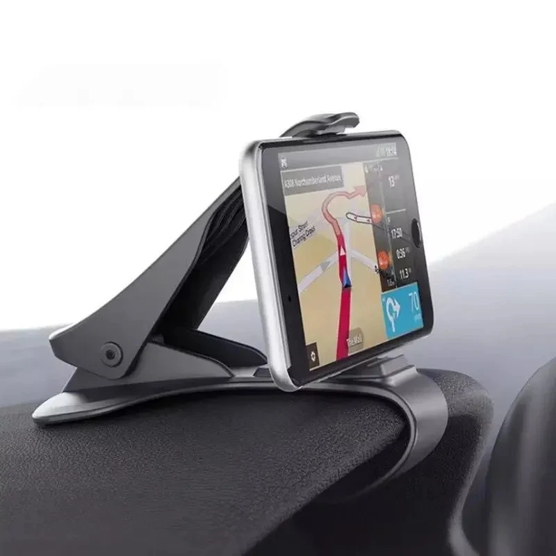 Universal Car Phone Holder GPS Navigation Dashboard Phone Holder For Mobile Phone Clip Fold Holder Mount Stand Bracket