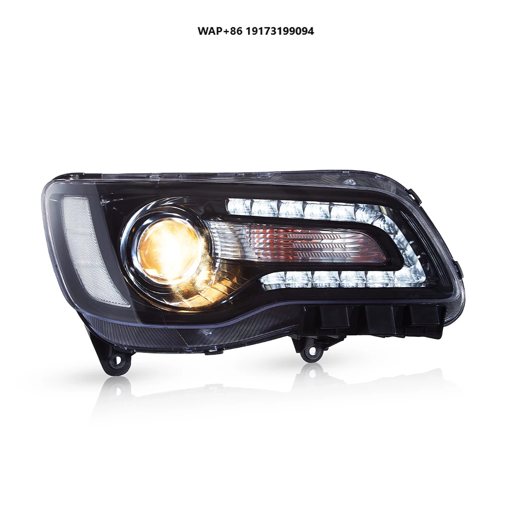 

Car Front Lamps for-Chrysler 300c 2011-2017 LED Auto Headlights Assembly Upgrade High Quality Bifocal Projector Lens Accessories
