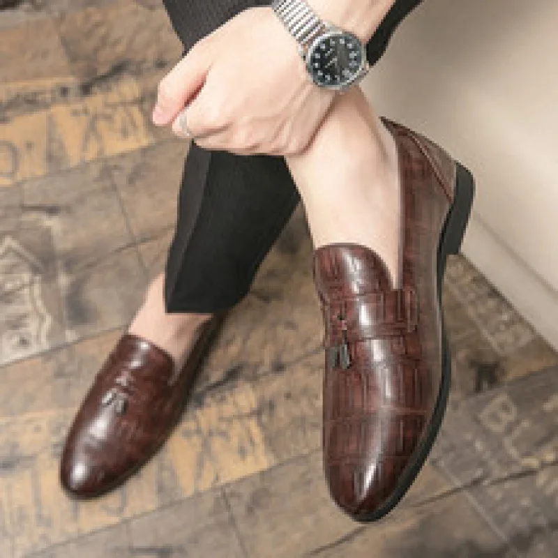 Chaussures de Mariage Respirantes pour Homme, Souples et Confortables, Derby, Oxford, ixde Luxe