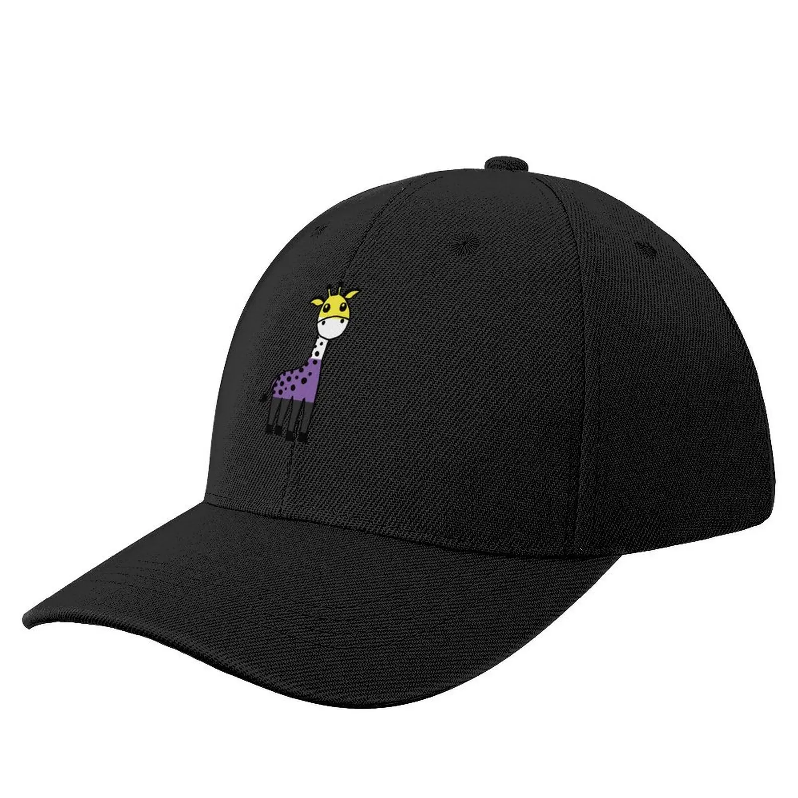 

Non Binary Giraffe! Baseball Cap designer cap Vintage sailor cap for men Men Hats Women's