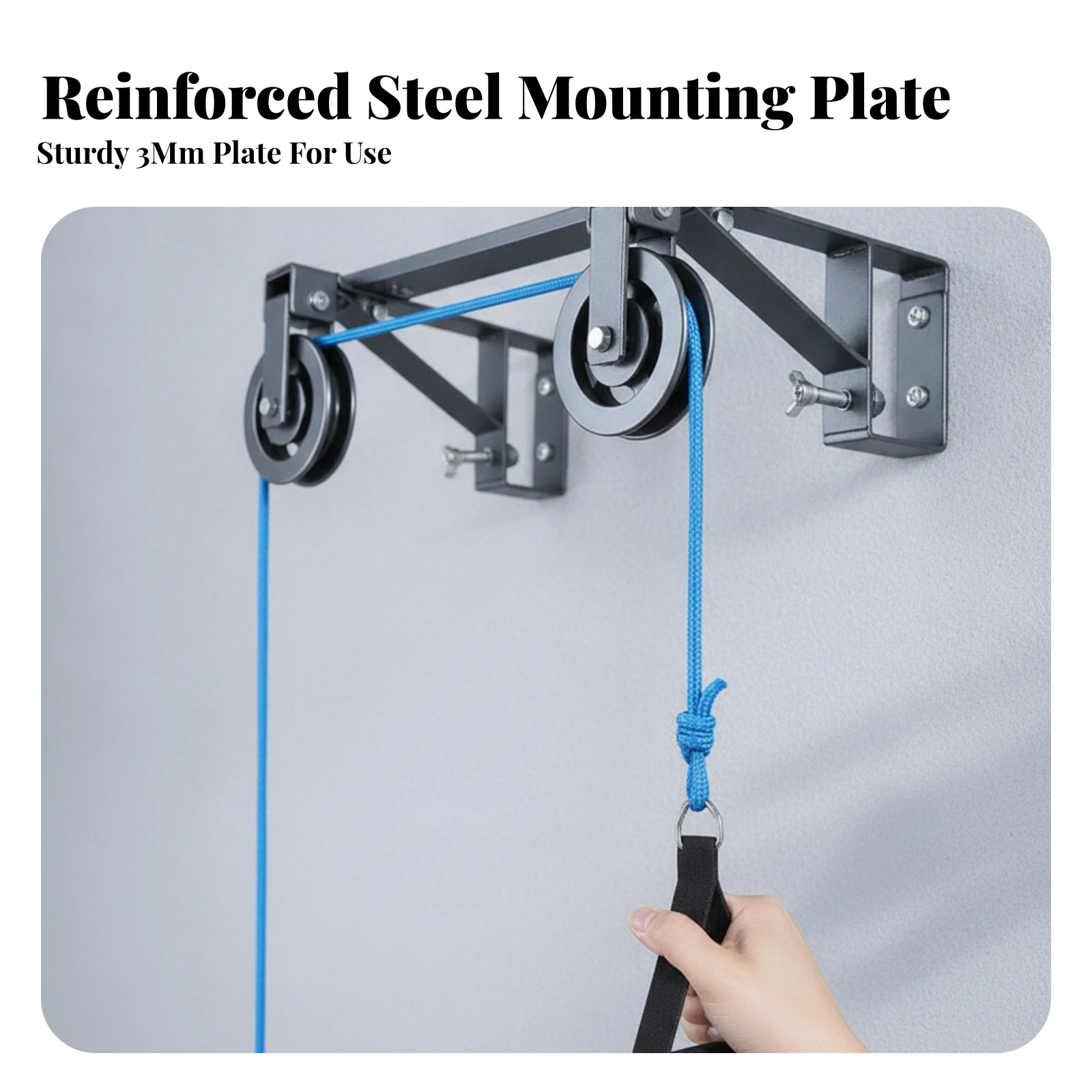Rehabilitation Traction Device with twinPulley Rehab Shoulder Pulley System Exercise Equipment Easy to Install for Seniors