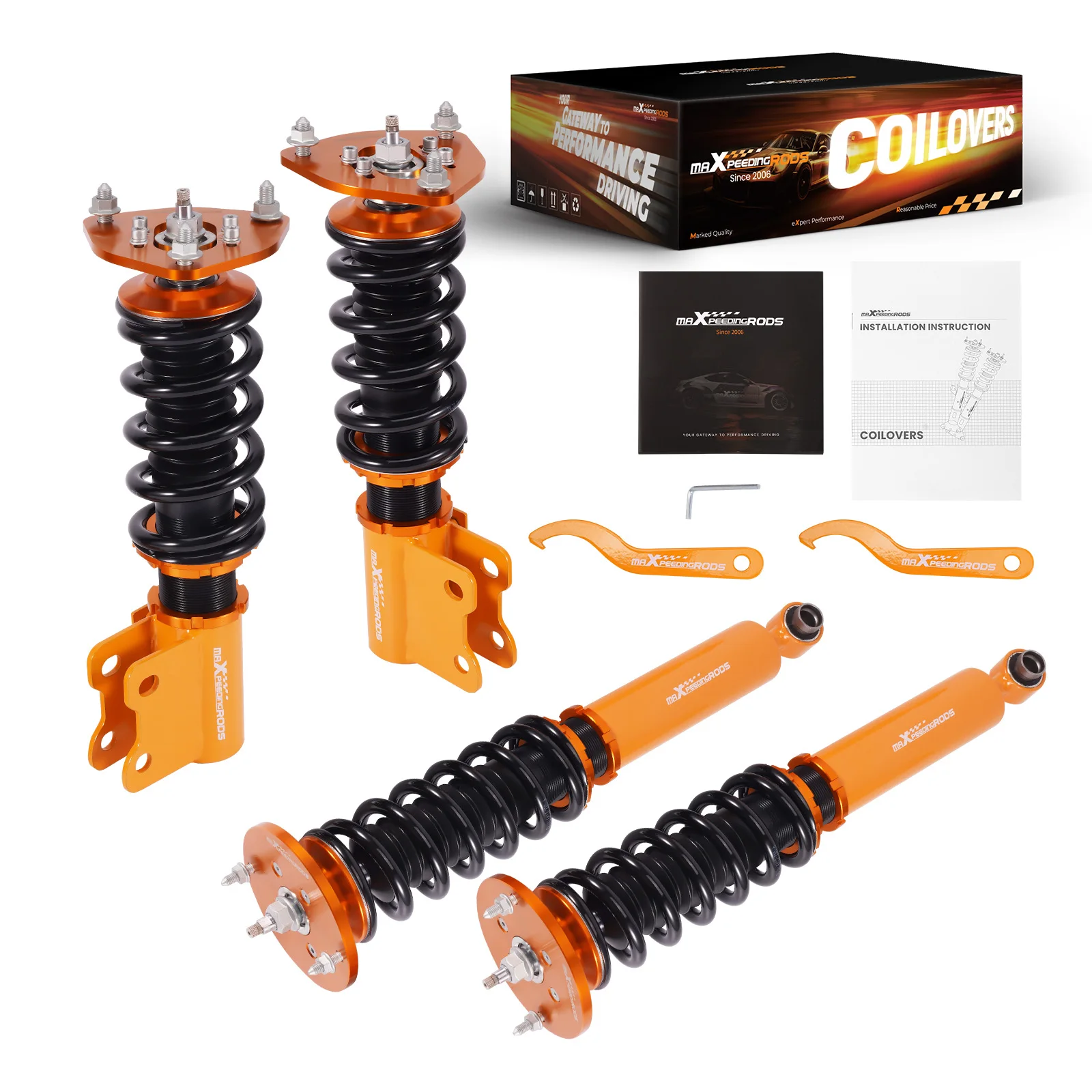 日産 240sx S14 1995-98用 24段階調整式車高調キット