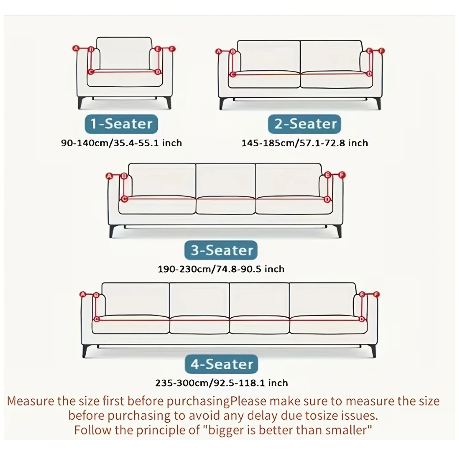 1/2/3/4/5 Seater All Inclusive Sofa Covers for HomeLiving Room Slipcovers Stretch Polar Fleece Armchair L Shaped Sofa Protector 2