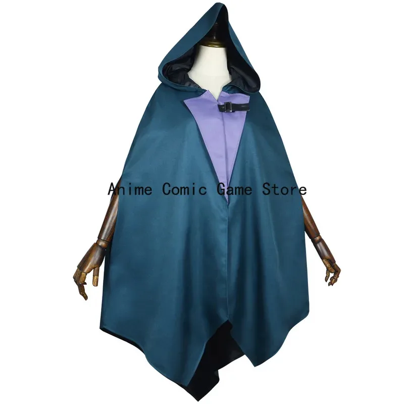 متوفر S-2XL Jinx Arcane ملابس تنكرية أنيمي LOL عباءة تنكرية لحفلات الهالوين للنساء