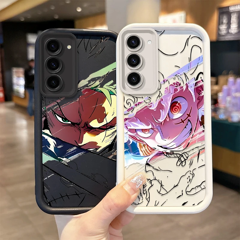 O-One قطعة لينة الحال بالنسبة لسامسونج غالاكسي S25 S24 الترا S23 S22 S21 زائد S20 FE A56 A55 A54 A53 A52 A51 A34 A32 4G 5G الغطاء الخلفي #2