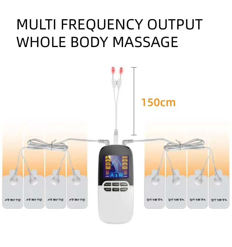 Rhinitis Sinusitis Cure Therapy Nose Treatment Massager EMS Muscle Stimulator Microcurrent Low Frequency Pulse Relaxing