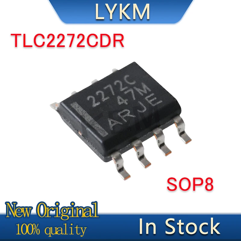 10/PCS New Original TLC2272CDR TLC2272CD TLC2272C 2272C SOP8 Operational amplifier chip In Stock