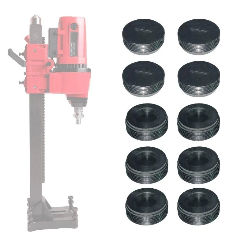 M4YC 10Pcs Carbon Brush Holder Caps Motor Replacement Parts Carbon Brush Cover