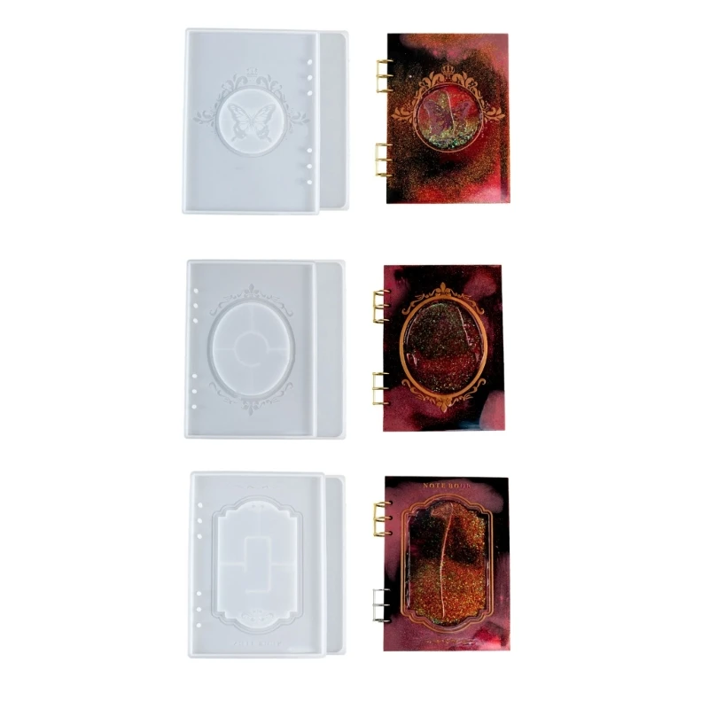 

Notebook Cover Silicone Mold Butterfly Notebook Epoxy Resin Mold Craft Dropship