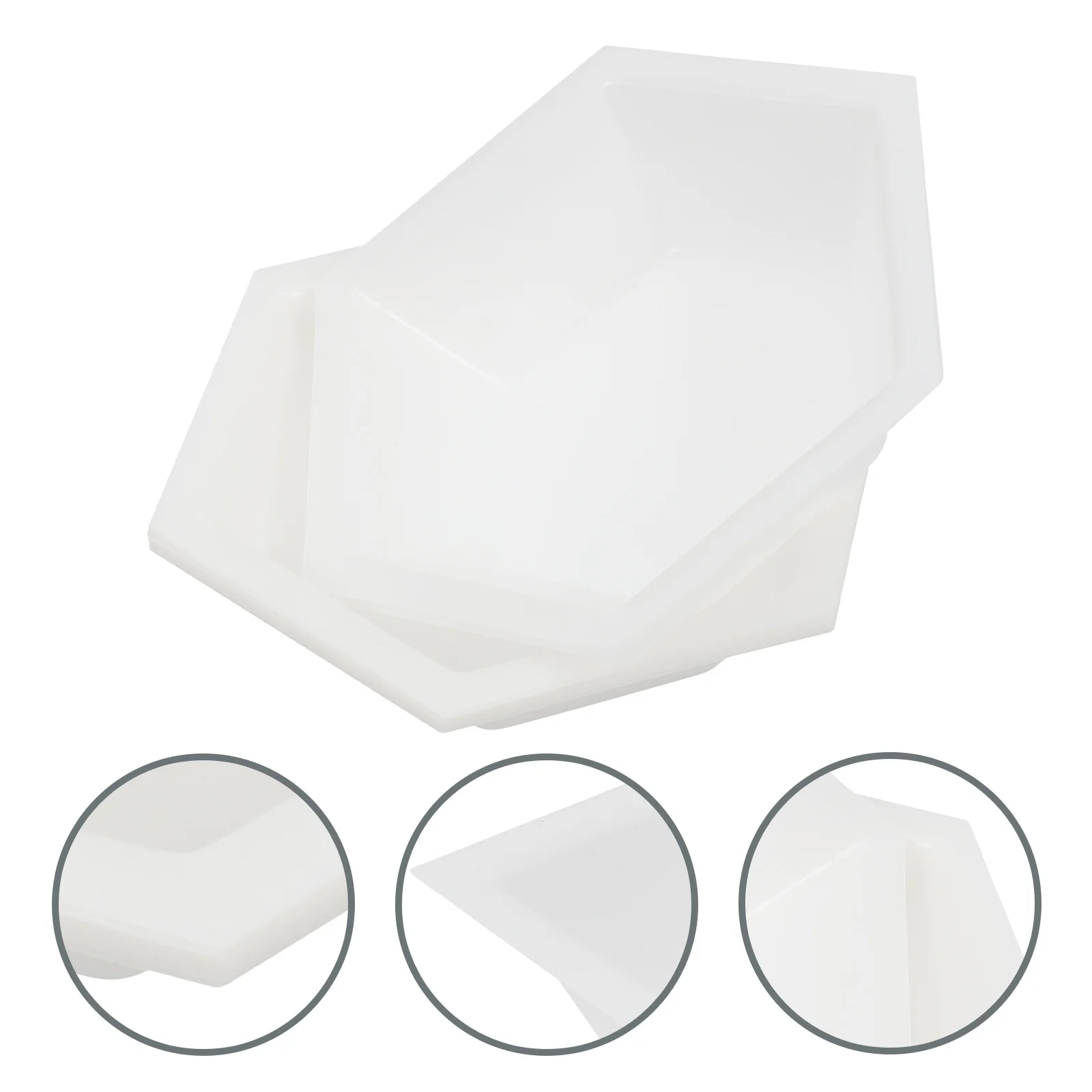 

10 Pcs Weighing Pan Lab Dishes Aluminum Foil Measuring Boat Scale Plastic Equipment