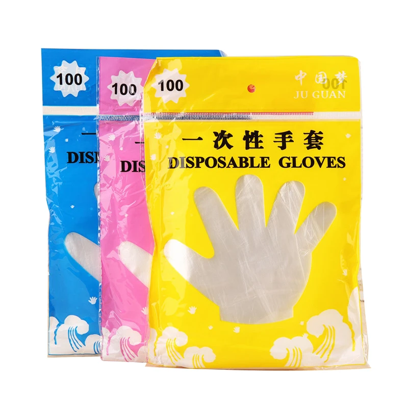 Gloves Clear Disposable Medical Restaurant Cleaning Cocina 100 Pcs One Bag Of Catering Food Grade Disposable Kitchen Tools