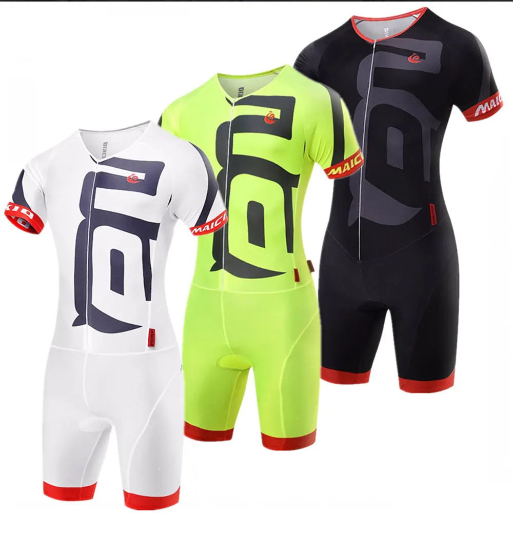 Roupas masculinas profissionais para triatlo, conjuntos de roupas de ciclismo manga curta, camisa de ciclismo, macacão, gel pad, 2022