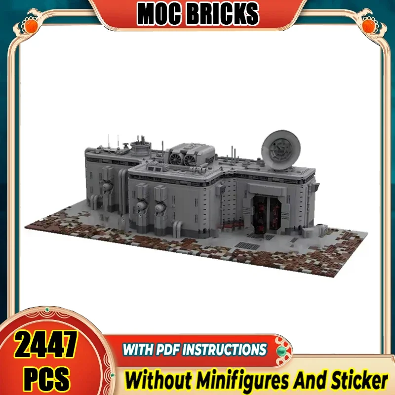 

Звездный фильм Moc, строительные блоки, императорская бункерная модель, технология, кирпичи, сделай сам, сборка, строительная игрушка, праздничные подарки