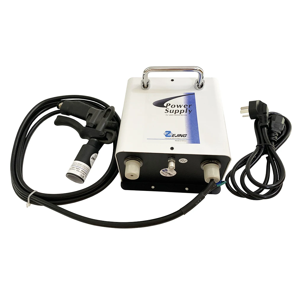ZJ-302D Industrial Ionizing Air Gun 10kV Anti-Static Gun with Power Supply for ESD Dust Removal