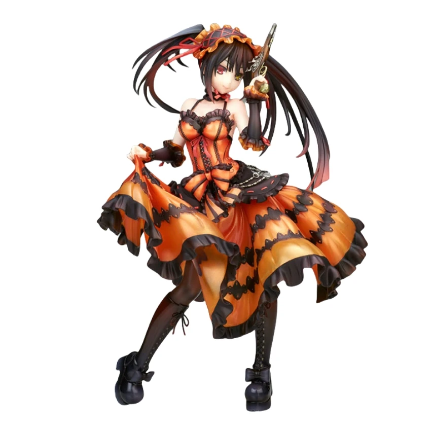 Date A Live Artistic Masterpieces Advanced version Tokisaki Kurumi girl PVC Action Figure Anime Model Toys Collection Dolls Gift