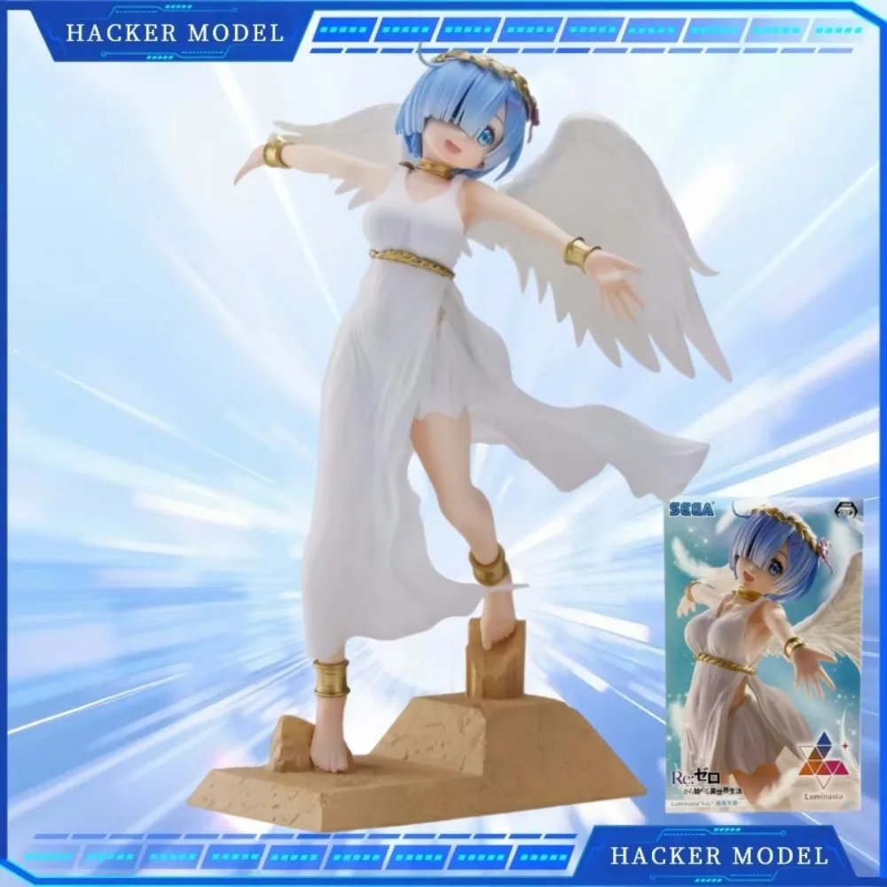 セガ純正 Re:ゼロから始める異世界生活 レム フィギュア アニメモデル おもちゃ デスクトップオーナメント コレクタブルギフト