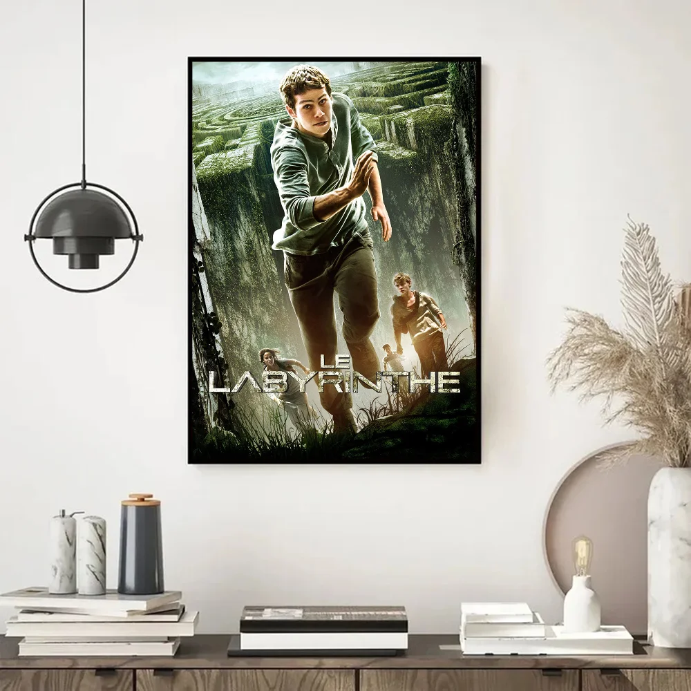 The Maze Runner Good Quality Prints and Posters Whitepaper Sticker DIY Room Bar Cafe Vintage Decorative Painting