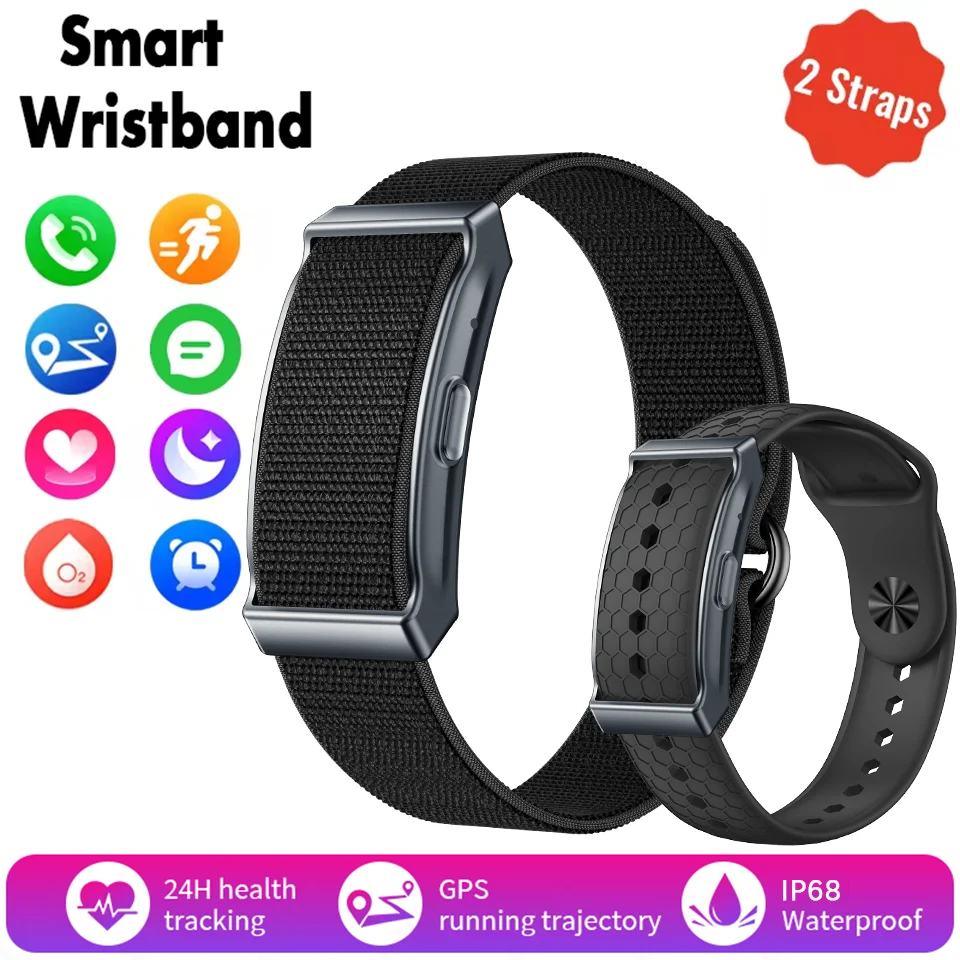 

2026 Смарт-часы для мужчин и женщин, фитнес-умный браслет, спортивный браслет, монитор сердечного ритма, артериального давления, водонепроницаемые многофункциональные часы