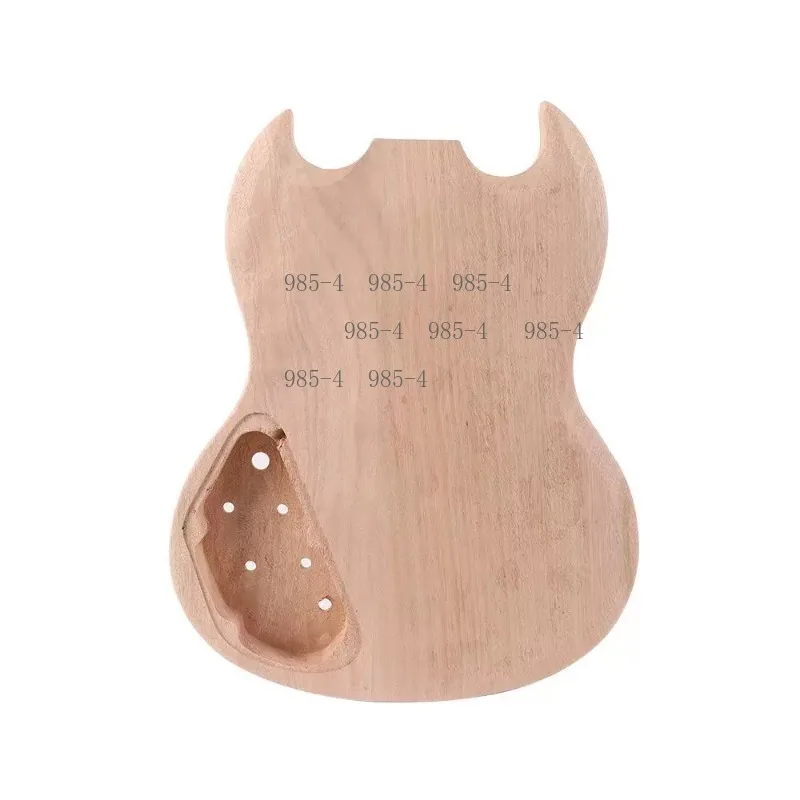 High-grade Electric Guitar Body I9328 Mahogany Core Wood Material SG Electric Guitar Body Work in Progress Accessories