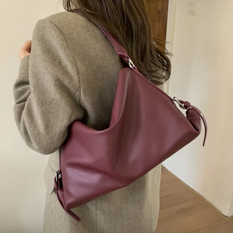 

Брендовая большая повседневная женская сумка Hobos из искусственной кожи, женская сумка на плечо с кисточками, женские большие сумки-тоут для женщин, сумка подмышками