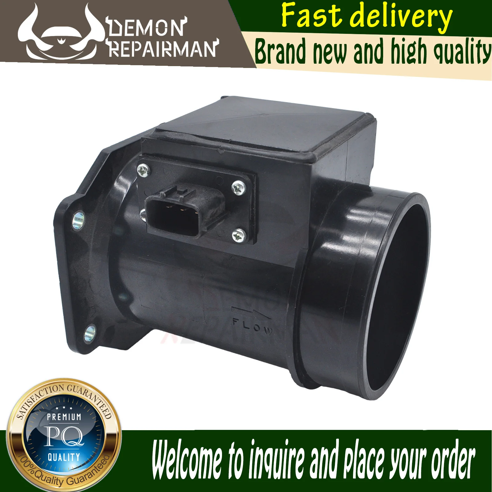 0986JG0315 New Mass Air Flow MAF Sensor 22680-AA280 Compatible With Nissan SKYLINE 2.0L Maxima CEFIRO INFINITI I30 3.0L Q45 4.0L