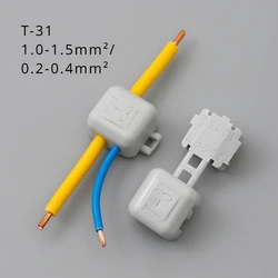 Alphao T-31 Main Wire 1.0~1.5 Branching Wire 0.2~0.4 Mm² T Wire Connector Terminal