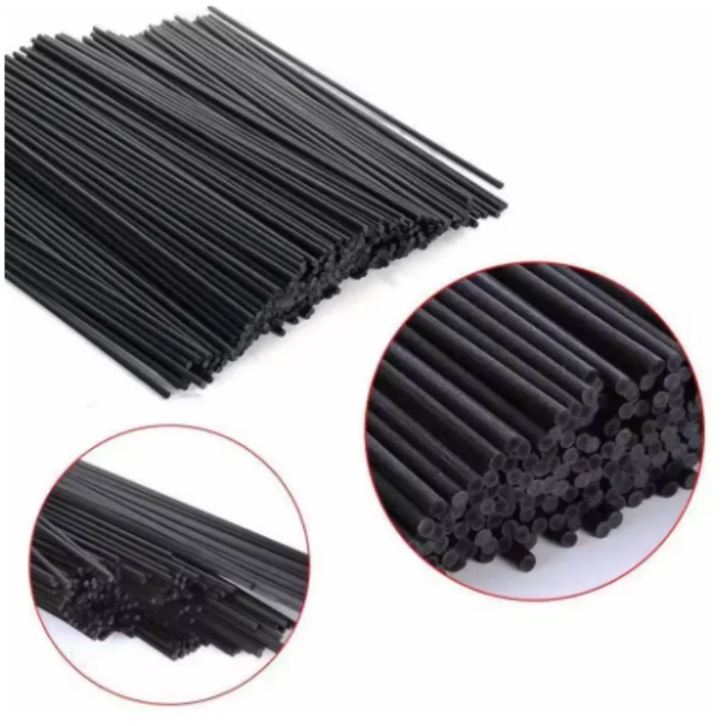 10/30/50pcs mix Reed Diffuser Rattan Stick Black Volatile Synthetic Fiber Sticks Aroma Fragrance for Home Fragrance